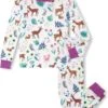 Hatley Kids Soft Forest Cotton Pajama Set (Toddler/Little Kid/Big Kid) | Sleepwear