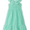Hatley Kids Gingham Seersucker Smocked Dress (Toddler/Little Kid/Big Kid) | Dresses