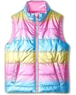 Hatley Kids Rainbow Shine Reversible Quilted Vest (Toddler/Little Kid/Big Kid) | Coats & Outerwear
