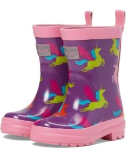 Hatley Kids Pretty Pegasus Shiny Rain Boots (Toddler/Little Kid/Big Kid)