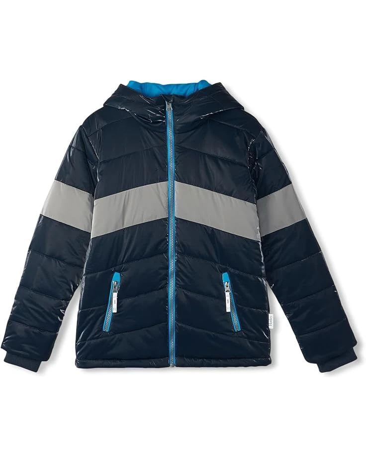 Hatley Kids Shark Skin Colourblock Puffer Jacket (Toddler/Little Kid/Big Kid) | Coats & Outerwear 3 Hatley Kids Shark Skin Colourblock Puffer Jacket (Toddler/Little Kid/Big Kid) | Coats & Outerwear