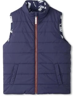 Hatley Kids Dino Fossils Reversible Quilted Vest (Toddler/Little Kid/Big Kid) | Coats & Outerwear -Styleden Closet 61QDwbhGCgL. AC SR736920