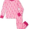 Hatley Kids Lightening Bolts & Stars Stretch Cotton Pajama Set (Toddler/Little Kid/Big Kid) | Sleepwear