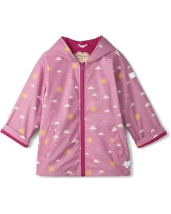Hatley Kids Sun Charms Zip-Up Rain Jacket (Toddler/Little Kid/Big Kid) | Coats & Outerwear