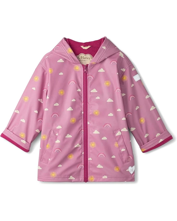 Hatley Kids Sun Charms Zip-Up Rain Jacket (Toddler/Little Kid/Big Kid) | Coats & Outerwear 3 Hatley Kids Sun Charms Zip-Up Rain Jacket (Toddler/Little Kid/Big Kid) | Coats & Outerwear