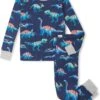 Hatley Kids Imagine Dinos Cotton Pajama Set (Toddler/Little Kid/Big Kid) | Sleepwear