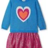 Hatley Kids Hearts Dropped Waist Sweater Dress (Toddler/Little Kid/Big Kid) | Dresses -Styleden Closet 71BrQEeLBtL. AC SR736920