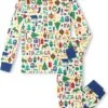 Hatley Kids Blue Falala Cotton Pajama Set (Toddler/Little Kid/Big Kid) | Sleepwear -Styleden Closet 71F09bQR3RL. AC SR736920