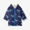 Hatley Kids T-Rex Attack Sherpa Lined Splash Jacket (Toddler/Little Kid/Big Kid) | Coats & Outerwear -Styleden Closet 71Huubr8Q9L. AC SR736920