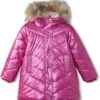 Hatley Kids Fuschia Star Sherpa Lined Puffer Jacket (Toddler/Little Kid/Big Kid) | Coats & Outerwear -Styleden Closet 71K31zWZ9aL. AC SR736920