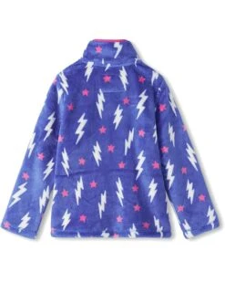Hatley Kids Lightening Bolts Fuzzy Fleece Zip-Up (Toddler/Little Kid/Big Kid) | Coats & Outerwear -Styleden Closet 71KcM1dWg6L. AC SR736920