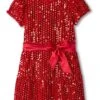 Hatley Kids Red Sequins Velvet Dress (Toddler/Little Kid/Big Kid) | Dresses -Styleden Closet 71TkgAiB9KL. AC SR736920