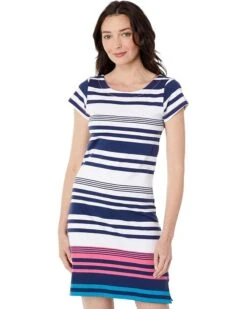 Hatley Nellie Dress - Shoreline Stripes | Dresses