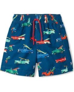 Hatley Kids Surf Cars Swim Trunks (Toddler/Little Kids/Big Kids) | Swimwear