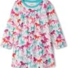 Hatley Kids Photo Horses Long Sleeve Nightdress (Toddler/Little Kid/Big Kid) | Sleepwear -Styleden Closet 71m3u2D NHL. AC SR736920