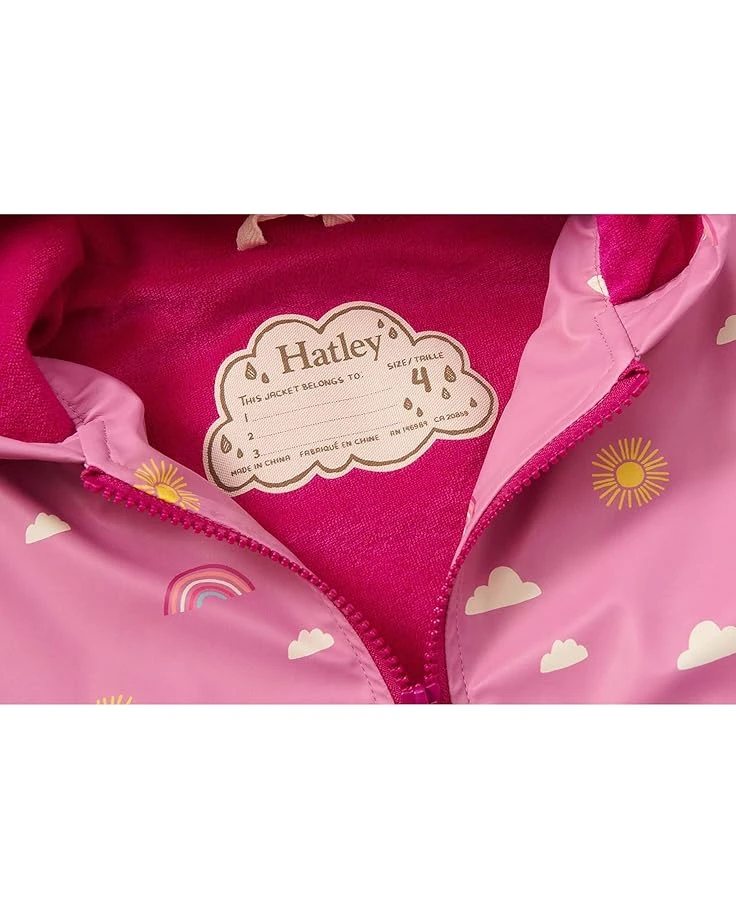 Hatley Kids Sun Charms Zip-Up Rain Jacket (Toddler/Little Kid/Big Kid) | Coats & Outerwear 5 Hatley Kids Sun Charms Zip-Up Rain Jacket (Toddler/Little Kid/Big Kid) | Coats & Outerwear - Image 3