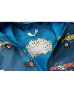 Hatley Kids Monster Trucks Zip-Up Rain Jacket (Toddler/Little Kid/Big Kid) | Coats & Outerwear 7 Hatley Kids Monster Trucks Zip-Up Rain Jacket (Toddler/Little Kid/Big Kid) | Coats & Outerwear -Styleden Closet 818fOSigrL. AC SR736920