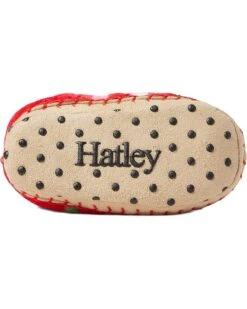 Hatley Kids Candy Cane Stripes Fleece Slippers (Toddler/Little Kid) -Styleden Closet 81YMta92uBL. AC SR736920