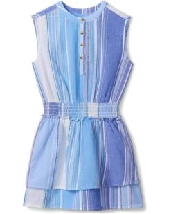 Hatley Kids Patchwork Smocked Waist Dress (Toddler/Little Kids/Big Kids) | Dresses
