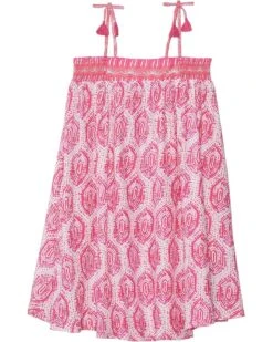 Hatley Kids Geo Mosaic Full Dress (Toddler/Little Kid/Big Kid) | Dresses